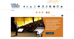 Desktop Screenshot of giselakassoy.com.br