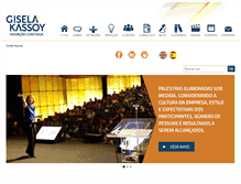 Tablet Screenshot of giselakassoy.com.br
